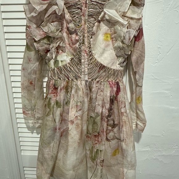 ZIMMERMAN NWOT long sleeve princess minidress - Picture 10 of 16